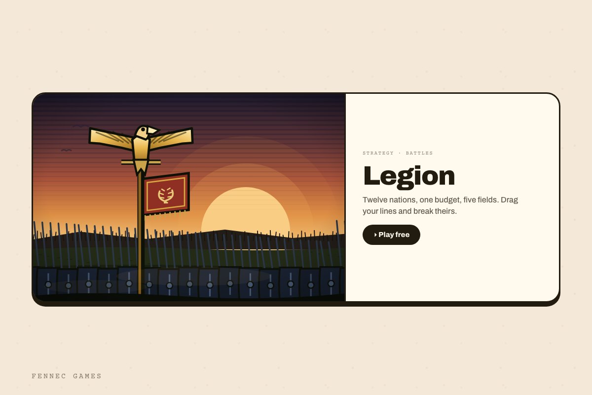 Key art for Legion