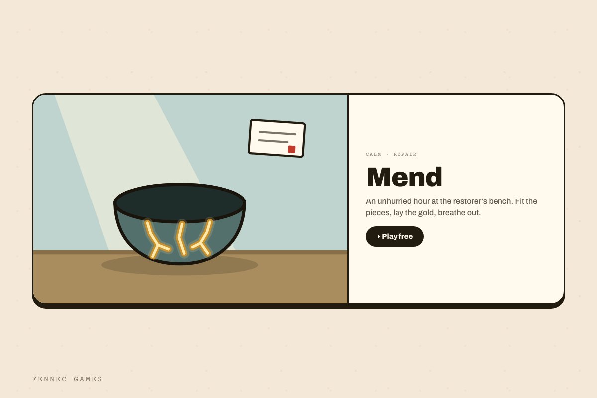 Key art for Mend