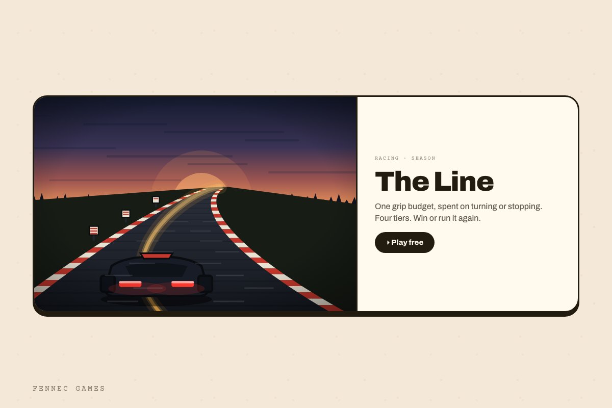 Key art for The Line